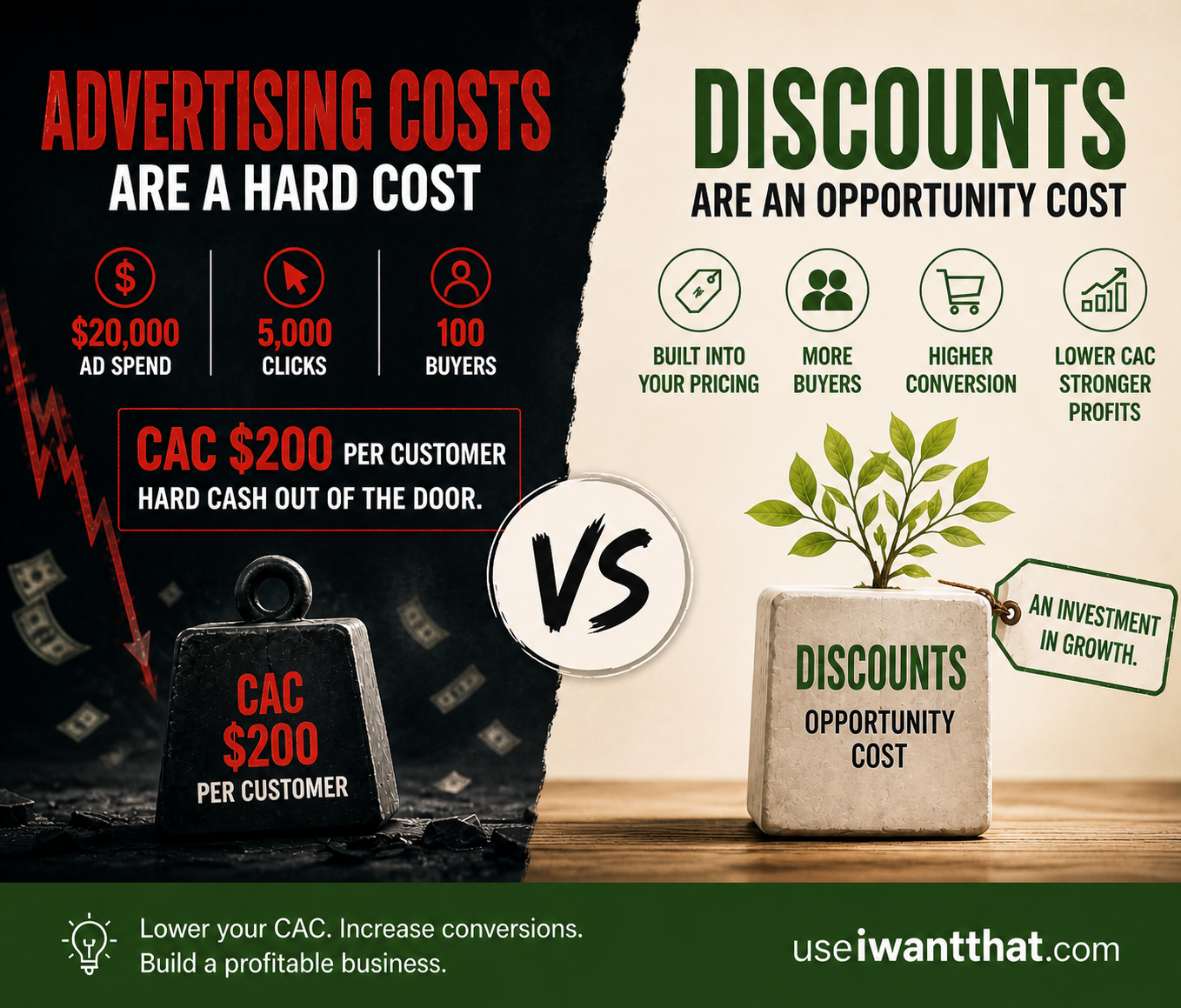 Discounts vs advertising CAC open graph image